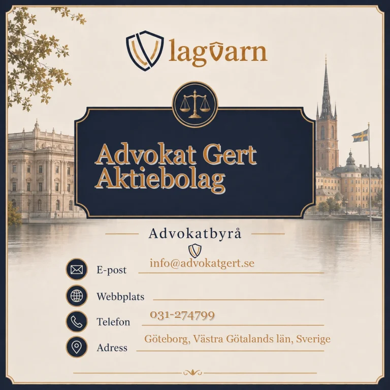 Advokat Gert Aktiebolag