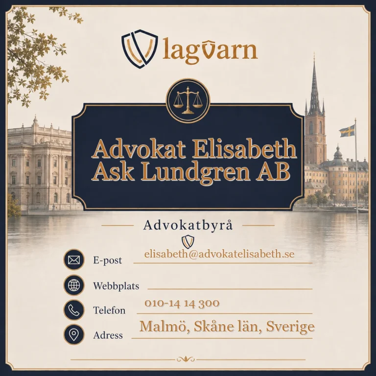 Advokat Elisabeth Ask Lundgren AB