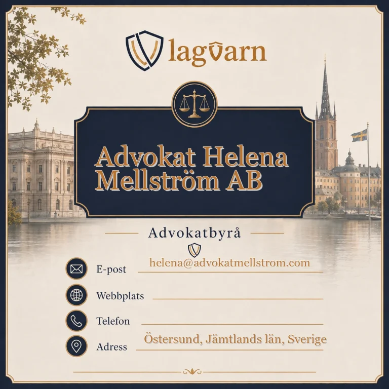 Advokat Helena Mellström AB
