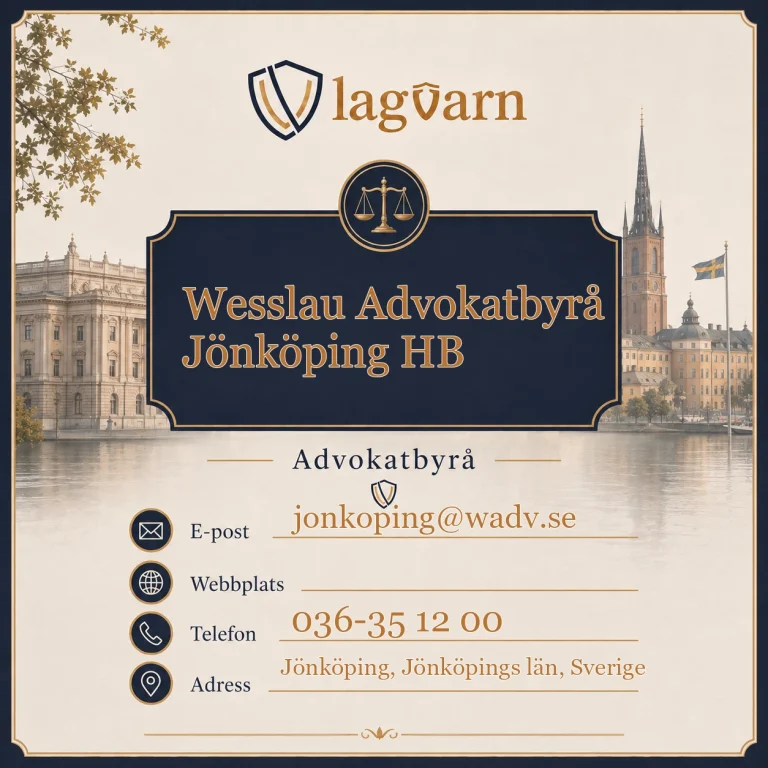 Wesslau Advokatbyrå Jönköping HB