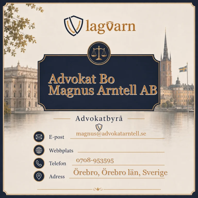 Advokat Bo Magnus Arntell AB