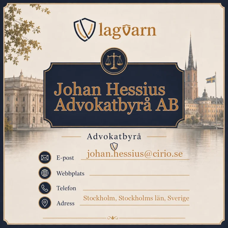 Johan Hessius Advokatbyrå AB