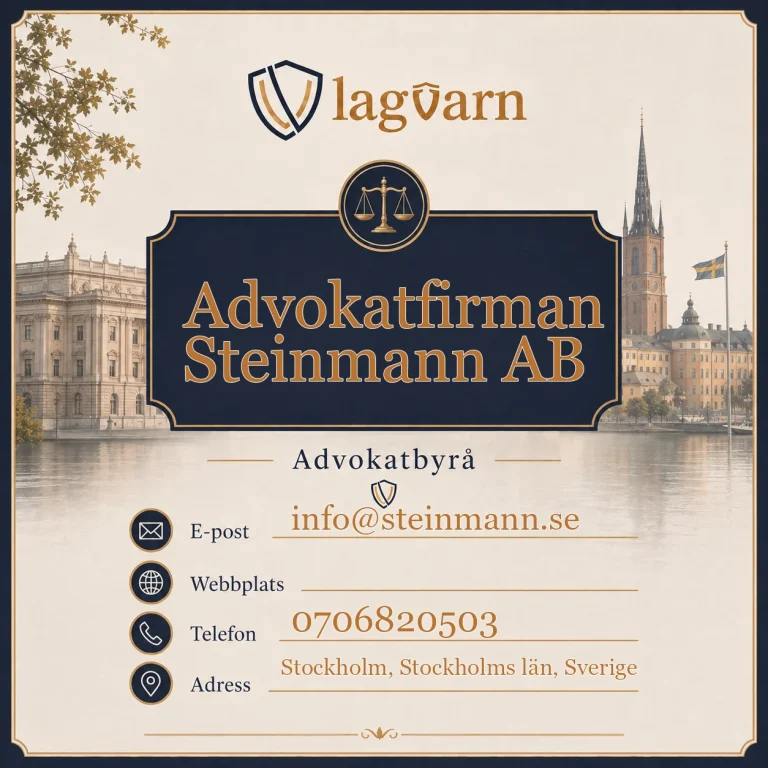Advokatfirman Steinmann AB