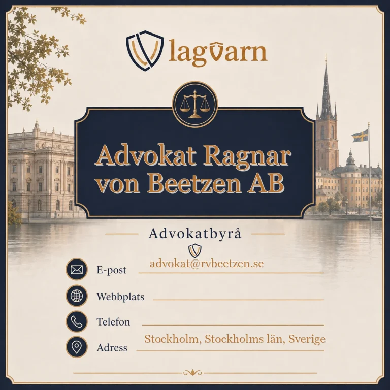 Advokat Ragnar von Beetzen AB