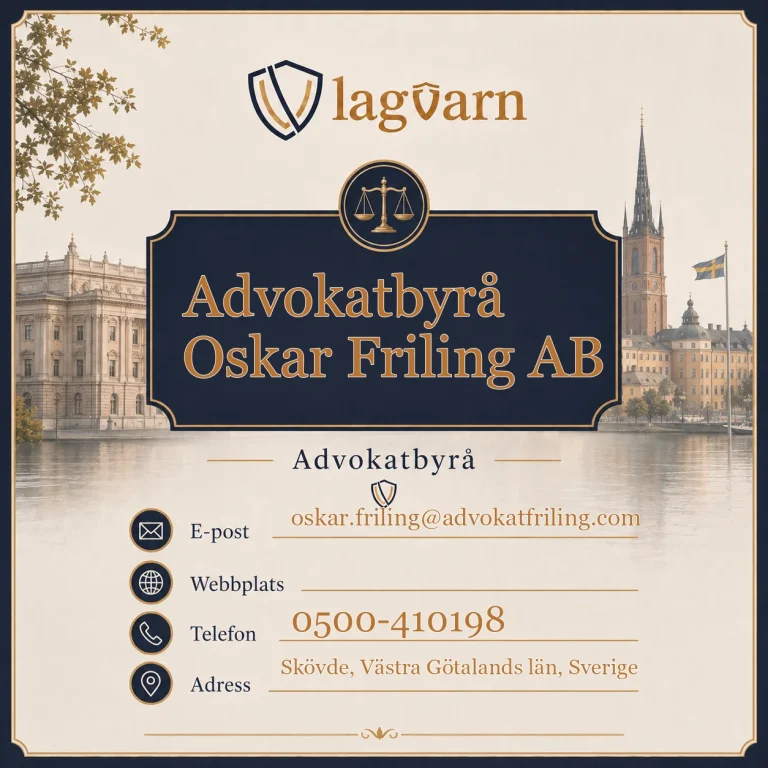 Advokatbyrå Oskar Friling AB