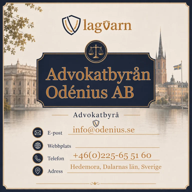 Advokatbyrån Odénius AB