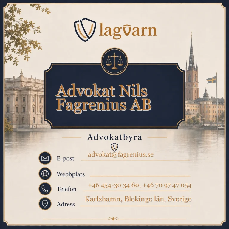 Advokat Nils Fagrenius AB