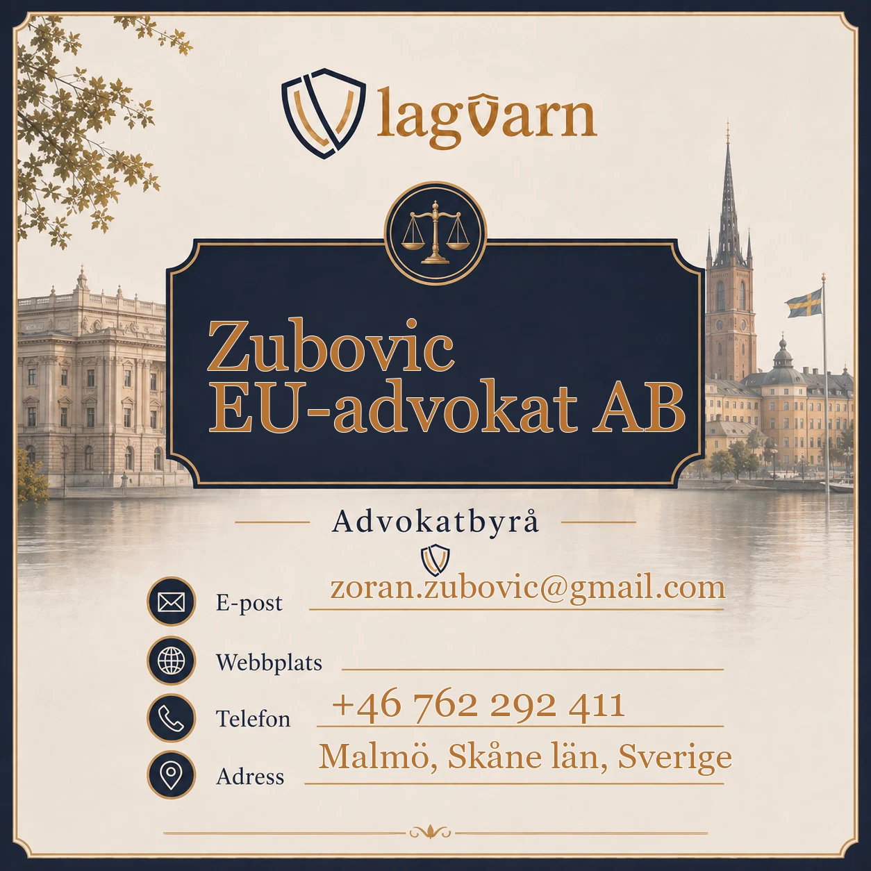 Zubovic EU-advokat AB