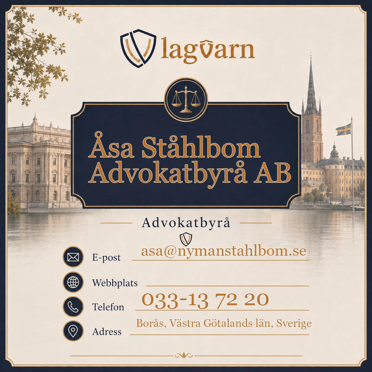Åsa Ståhlbom Advokatbyrå AB