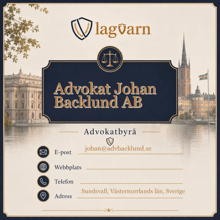 Advokat Johan Backlund AB