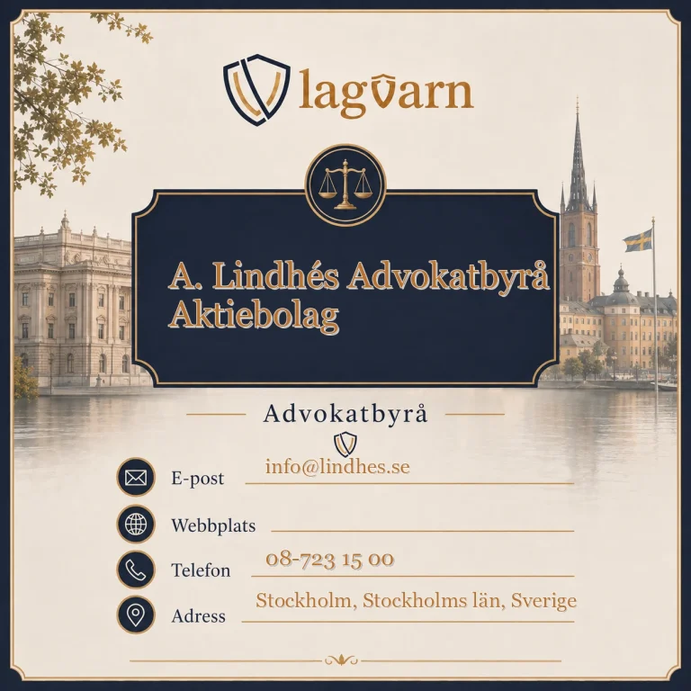 A. Lindhés Advokatbyrå Aktiebolag
